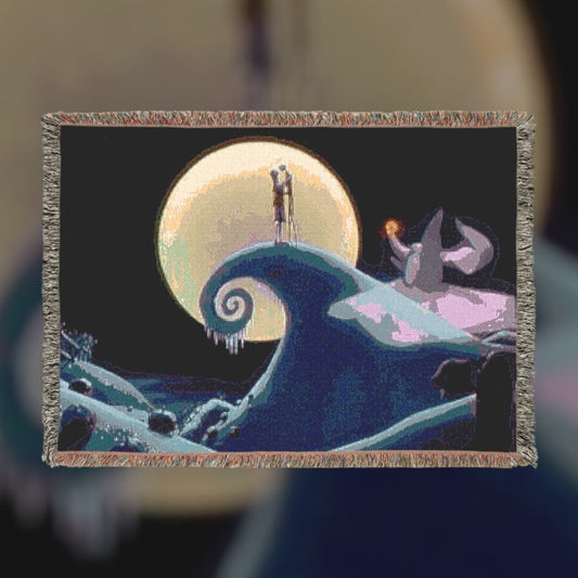 Nightmare before Christmas Woven Blanket