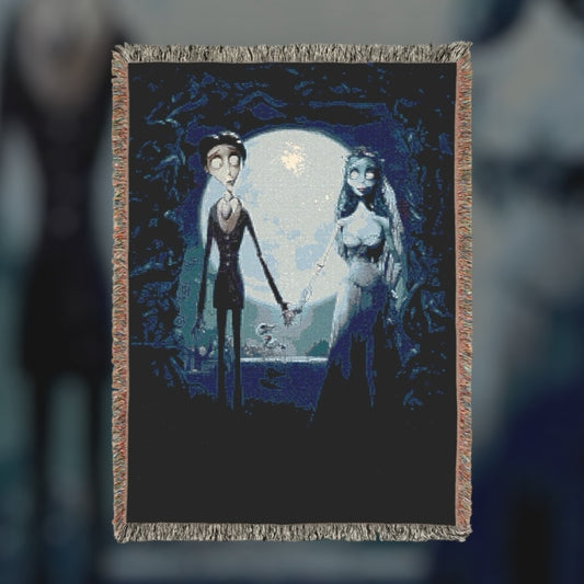 Corpse Bride Woven Blanket