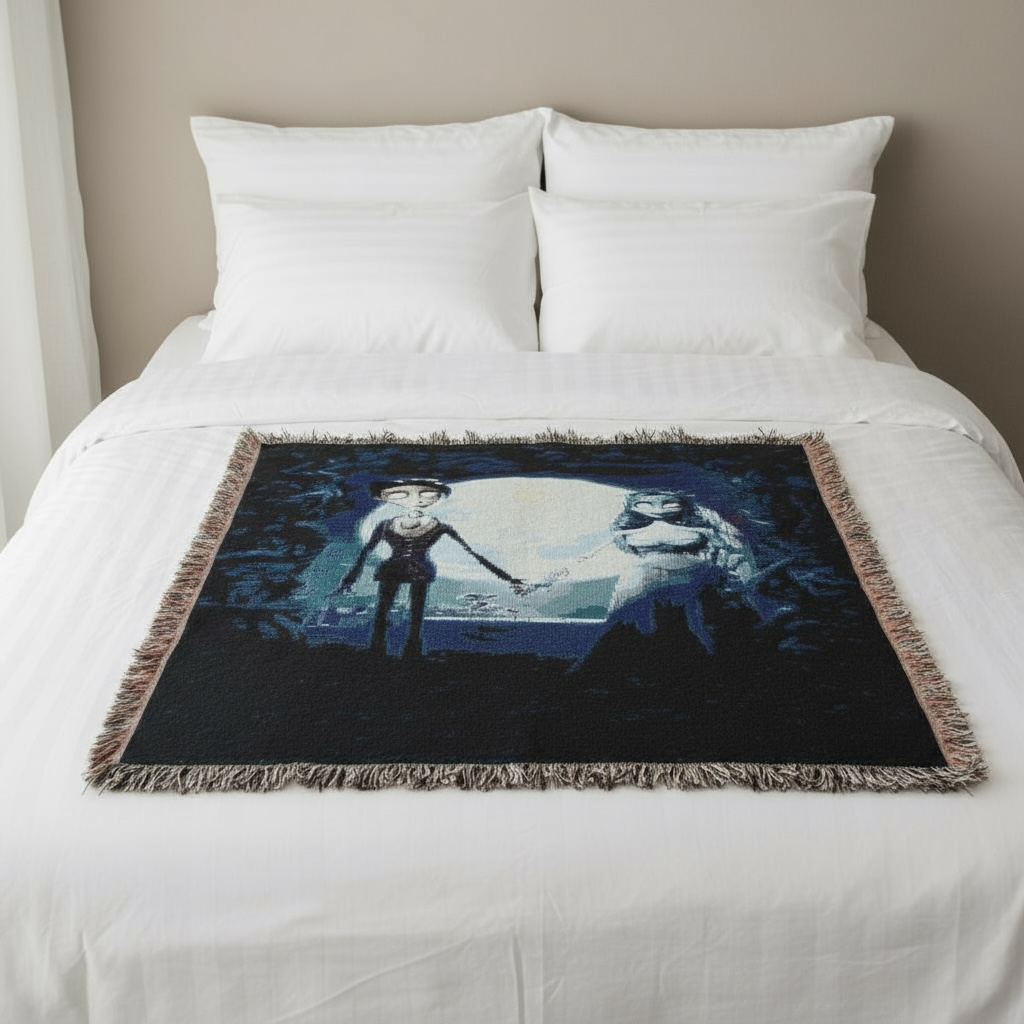 Corpse Bride Woven Blanket